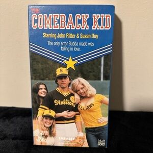 The Comeback Kid VHS Movie